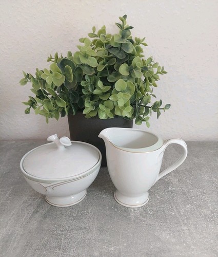 Zuckerdose und milchkännchen - zuckerdose,